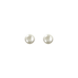 Mini White Pearl Earrings