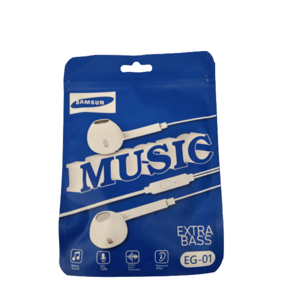 Earphones/Headset Extra Bass EG-01