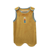 Romper Dress for Kids - Gold