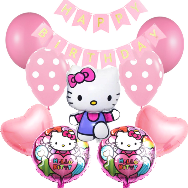 Hello Kitty Happy Birthday Decoration Set