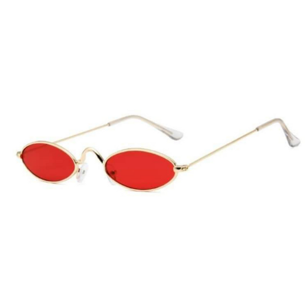 Sunglasses - Round - RED