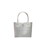 Plain White Shoulder Bag - Large