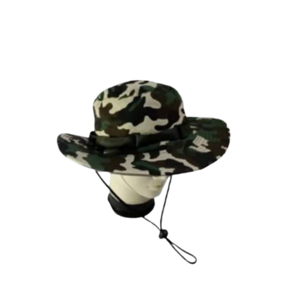 Bucket Hat - with Adjustable String - Army Design 3