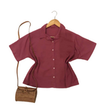 Polo top - Light Maroon