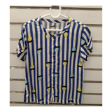 Polo Stripe for Kids Round Neck