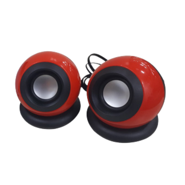 Portable Multimedia Speaker 2.0 E-008 - Red