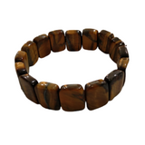 Stone Bangle or Bracelet - Brown