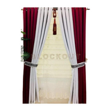 Block out Curtain 60×84 - Maroon