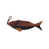 Leather Coin Purse - Fish Design