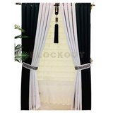 Block out Curtain 60×84 - Black