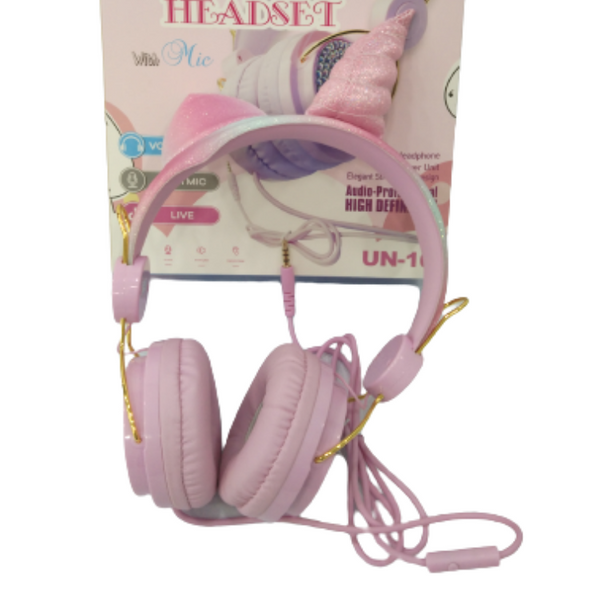 UNICORN Headset For Kids with Mic