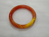 Stone Bangle or Bracelet - Orange